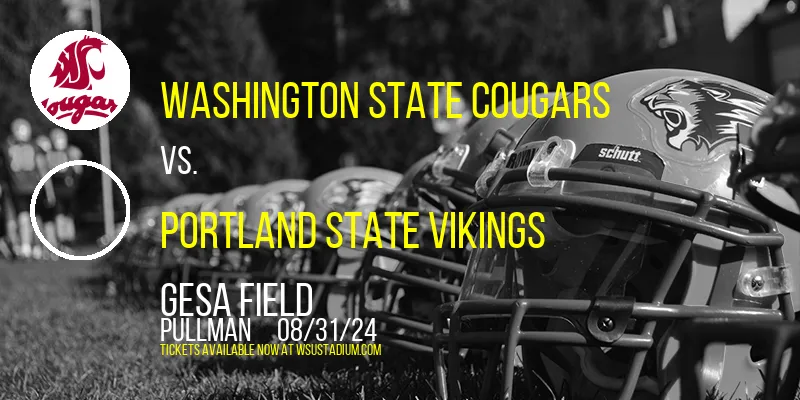 Washington State Cougars vs. Portland State Vikings at Gesa Field